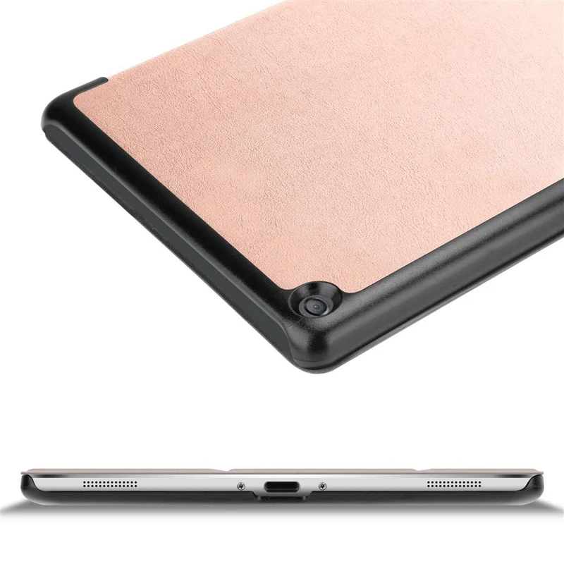 Cadorabo Tablet Hülle kompatibel mit Kindle FIRE HD 8 2017 / 2018 (7. und 8. Gen.) Ultra Dünne Schutzhülle mit Auto Wake Up und Standfunktion