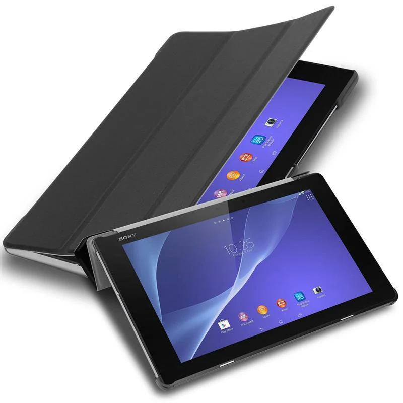Cadorabo Tablet Hülle kompatibel mit Sony Xperia Tablet Z2 (10.1 Zoll) Ultra Dünne Schutzhülle mit Auto Wake Up und Standfunktion