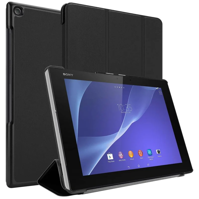 Cadorabo Tablet Hülle kompatibel mit Sony Xperia Tablet Z2 (10.1 Zoll) Ultra Dünne Schutzhülle mit Auto Wake Up und Standfunktion