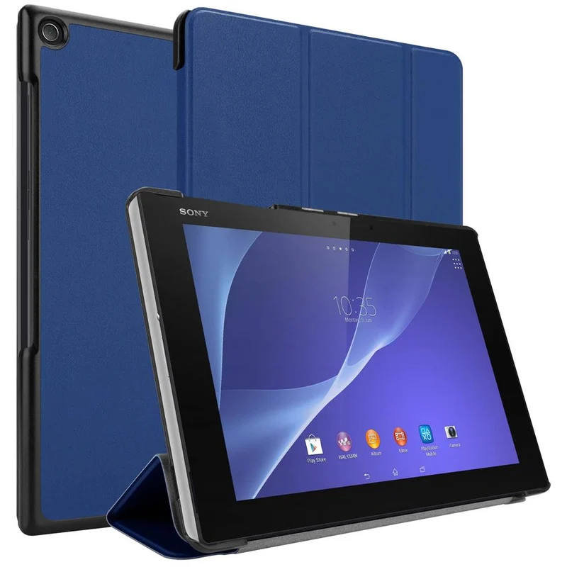 Cadorabo Tablet Hülle kompatibel mit Sony Xperia Tablet Z2 (10.1 Zoll) Ultra Dünne Schutzhülle mit Auto Wake Up und Standfunktion