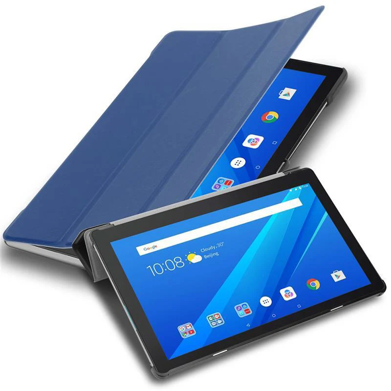 Cadorabo Tablet Hülle kompatibel mit Lenovo Tab M10 (10.1 Zoll) TB-X505F Ultra Dünne Schutzhülle OHNE Auto Wake Up und Standfunktion