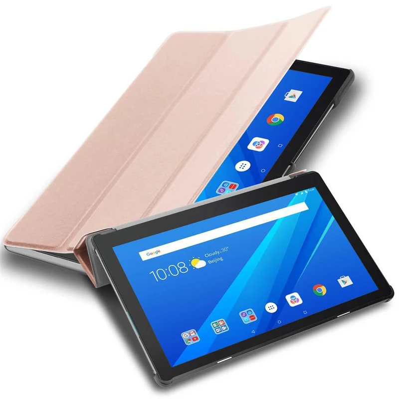 Cadorabo Tablet Hülle kompatibel mit Lenovo Tab M10 (10.1 Zoll) TB-X505F Ultra Dünne Schutzhülle OHNE Auto Wake Up und Standfunktion