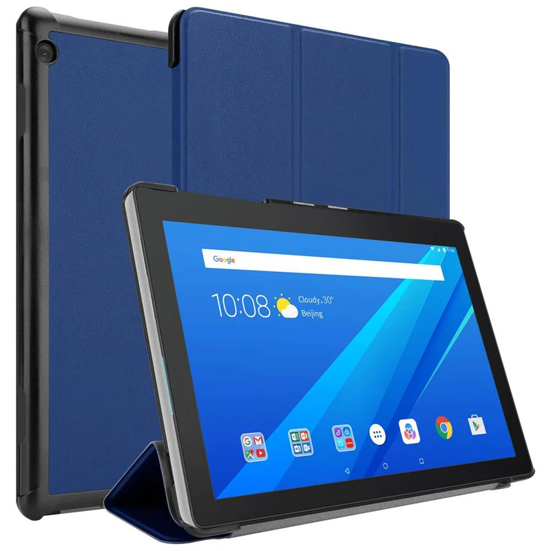 Cadorabo Tablet Hülle kompatibel mit Lenovo Tab M10 (10.1 Zoll) TB-X505F Ultra Dünne Schutzhülle OHNE Auto Wake Up und Standfunktion