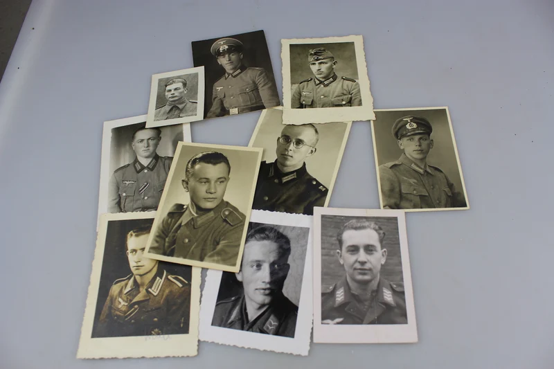 Nr. 10 Passfotos aus dem 2. Weltkrieg