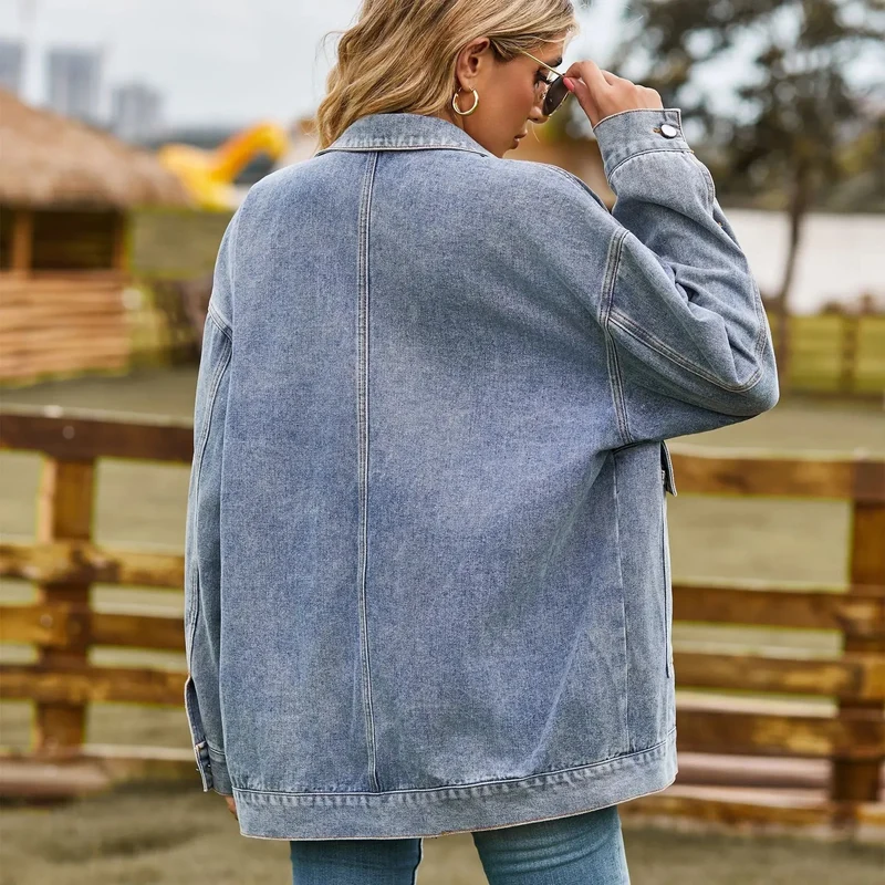 Drune | Klassisches Vintage Denim Jacke für Damen