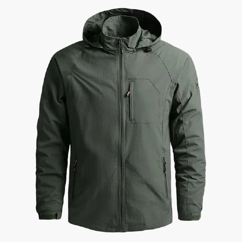 Drune | Cargo Sommerjacke Wasserdicht Atmungsaktiv Freizeit Outdoorjacke