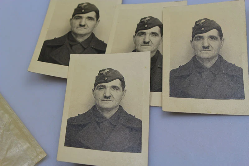 Nr. 4 Passfotos ( 9x5 ) Luftwaffe