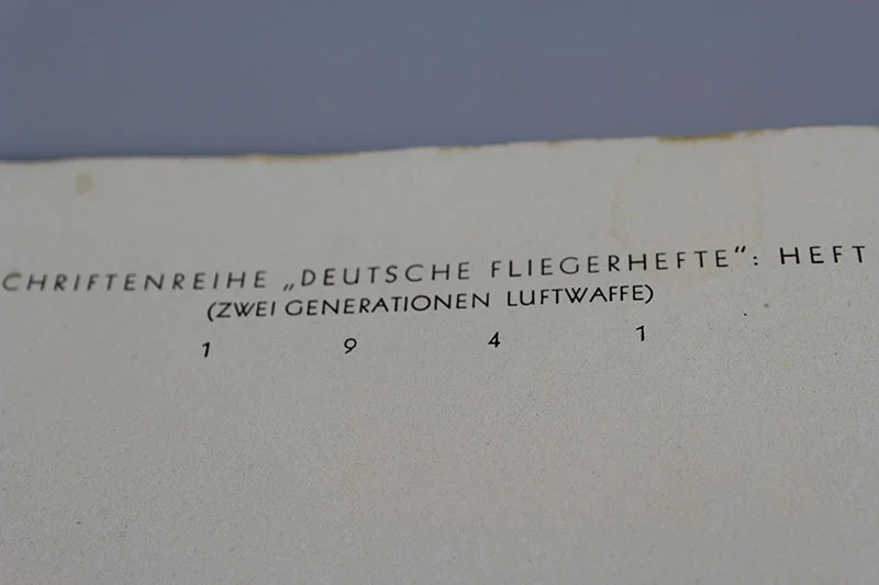 "Flieger des Weltkrieges" R.Roeingh - 1941