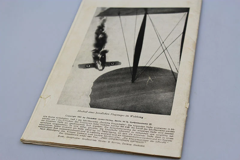 "Flieger des Weltkrieges" R.Roeingh - 1941