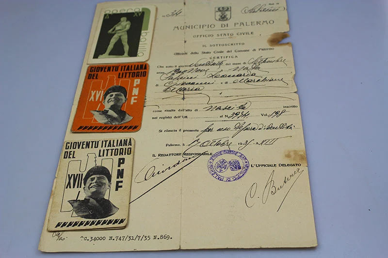 # 3 "Little Italian" GIL-Karten XV°,XVI° und XVII°