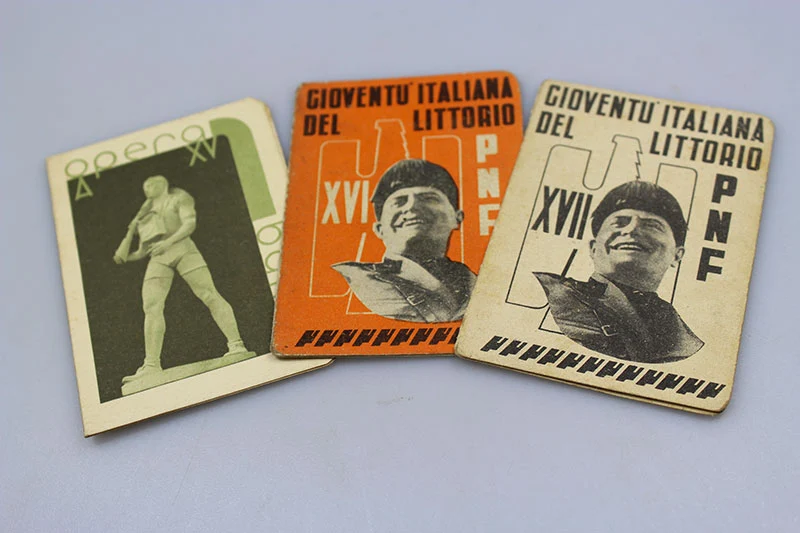 # 3 "Little Italian" GIL-Karten XV°,XVI° und XVII°