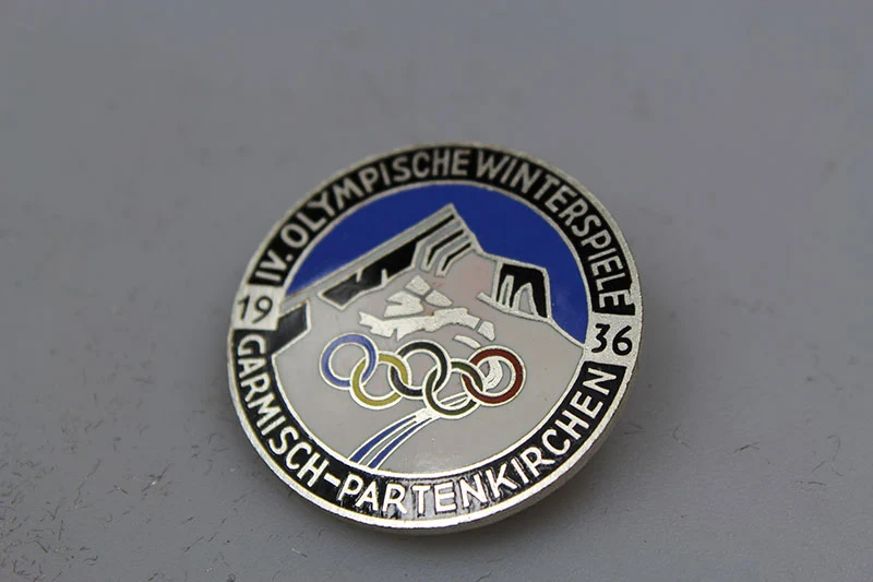 Olympia 36 Garmisch Emaille Replik