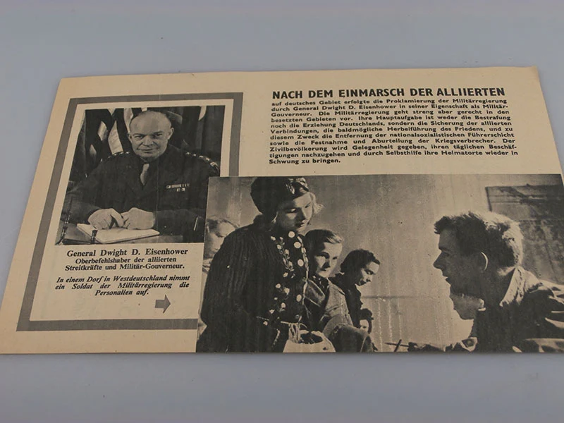 Alliierte Propagandabroschüre