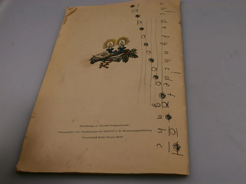 "Deutsche Kriegsweihnacht" Lieder- und Aufmarschbuch der Wehrmacht