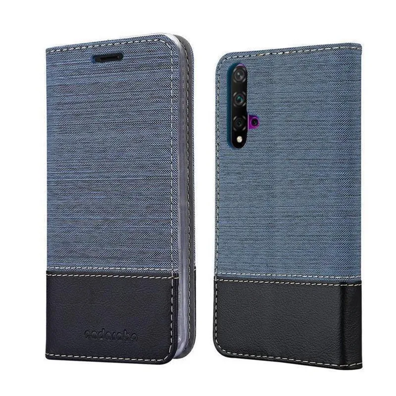 Cadorabo Hülle kompatibel mit Huawei NOVA 5 / 5 PRO Schutzhülle mit Magnetverschluss, Standfunktion und Kartenfach