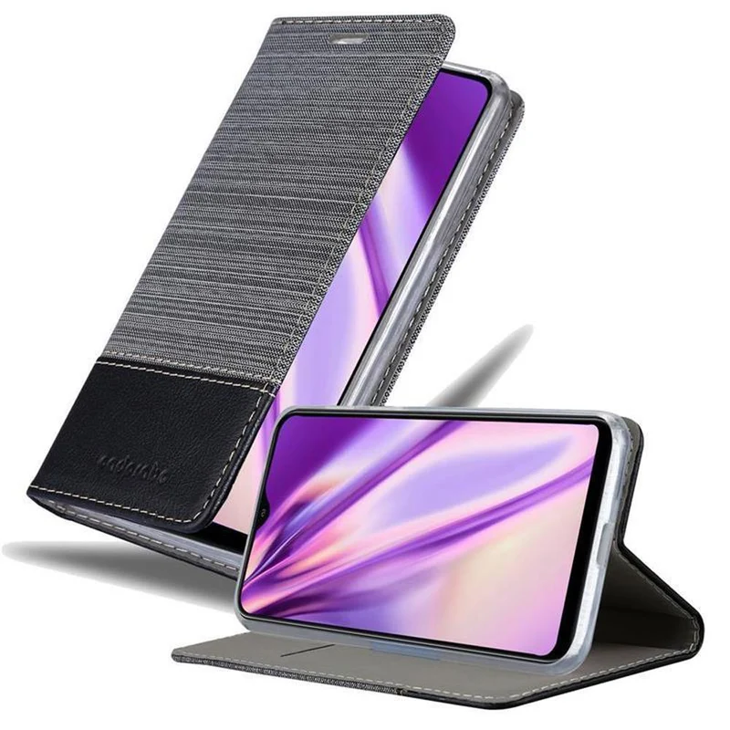 Cadorabo Hülle kompatibel mit Samsung Galaxy A10 / M10 Schutzhülle mit Magnetverschluss, Standfunktion und Kartenfach