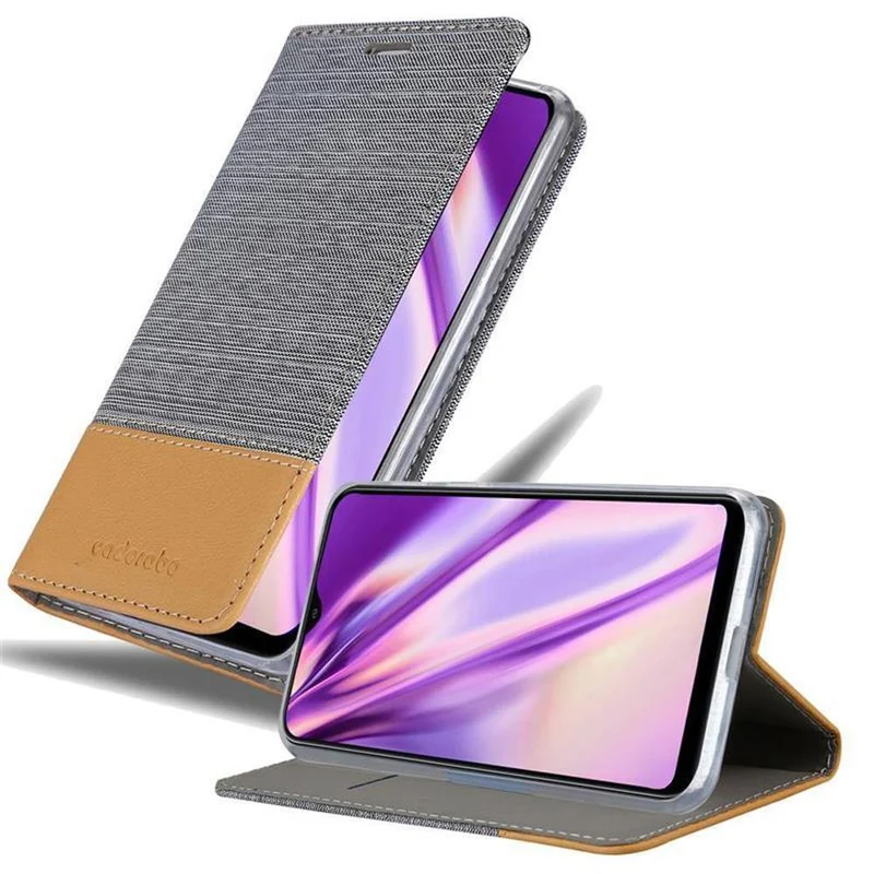 Cadorabo Hülle kompatibel mit Samsung Galaxy A10 / M10 Schutzhülle mit Magnetverschluss, Standfunktion und Kartenfach