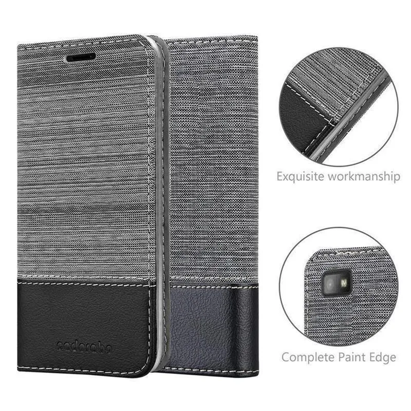 Cadorabo Hülle kompatibel mit Blackberry Z10 Schutzhülle mit Magnetverschluss, Standfunktion und Kartenfach