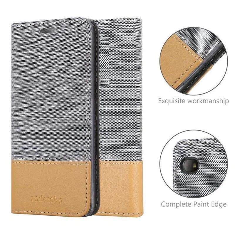 Cadorabo Hülle kompatibel mit Blackberry Q10 Schutzhülle mit Magnetverschluss, Standfunktion und Kartenfach