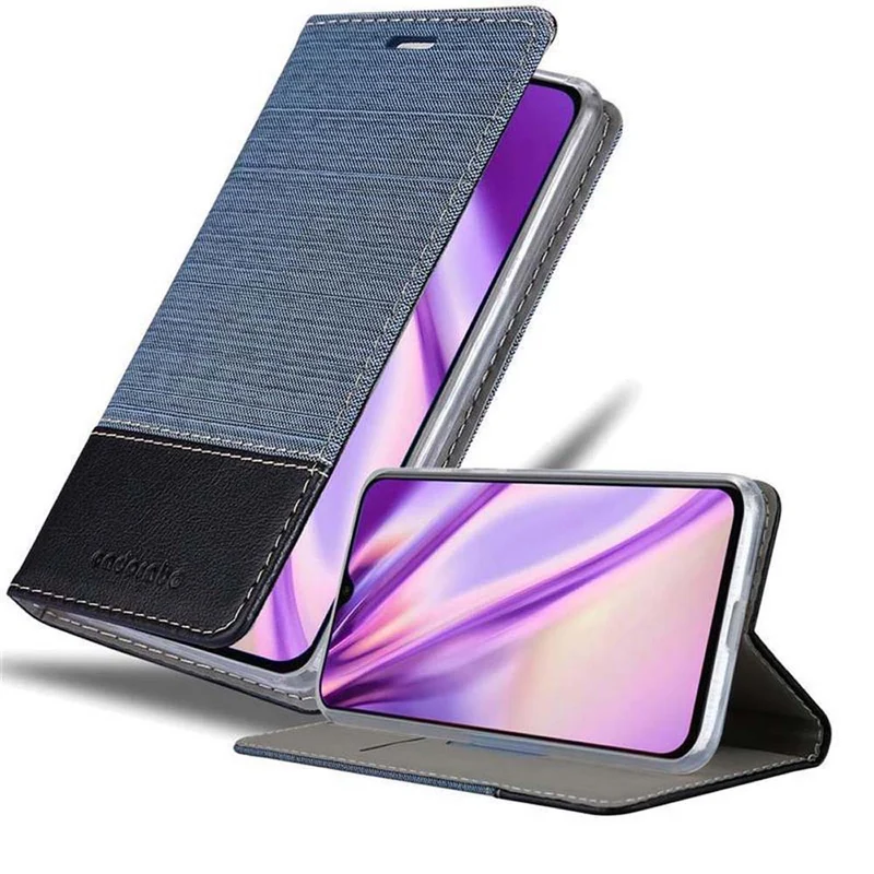 Cadorabo Hülle kompatibel mit Xiaomi Mi 9 Schutzhülle mit Magnetverschluss, Standfunktion und Kartenfach