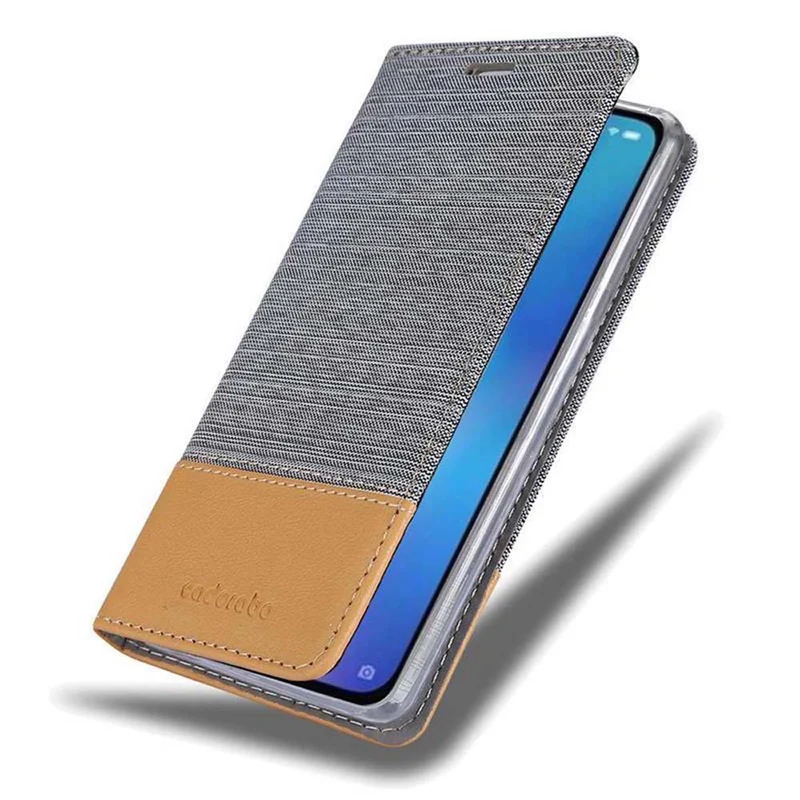 Cadorabo Hülle kompatibel mit Xiaomi Mi 9 Schutzhülle mit Magnetverschluss, Standfunktion und Kartenfach