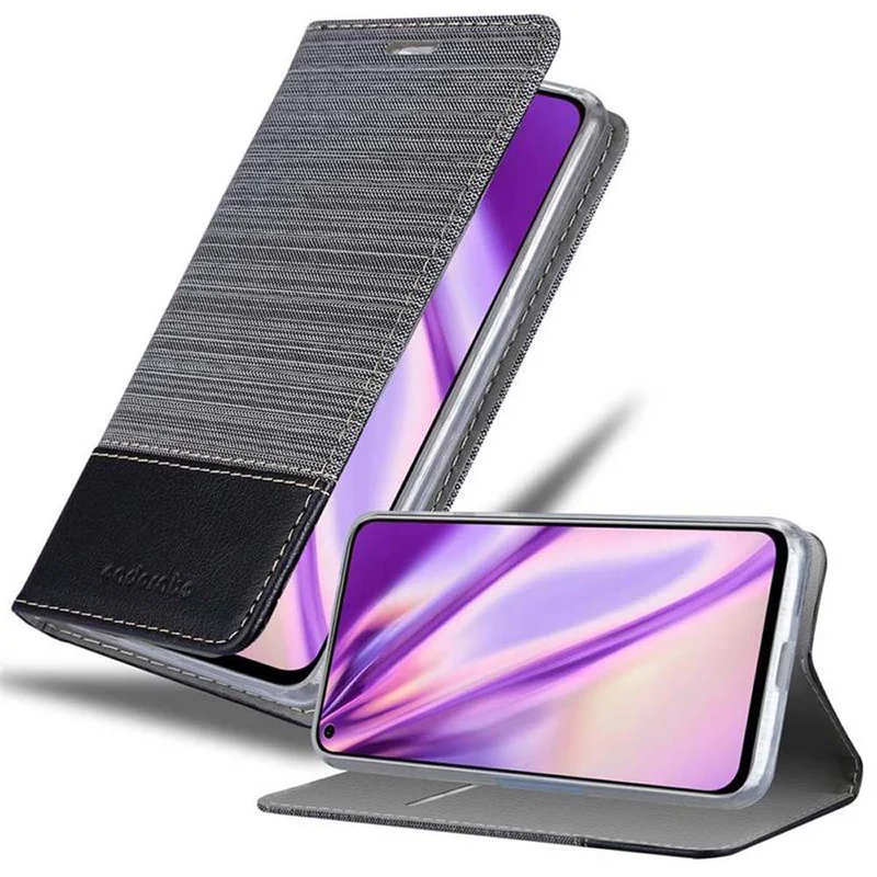 Cadorabo Hülle kompatibel mit Honor View 20 Schutzhülle mit Magnetverschluss, Standfunktion und Kartenfach