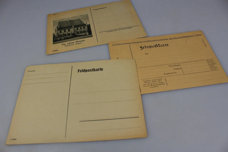 Nr. 3 "Feldpost"-Postkarten