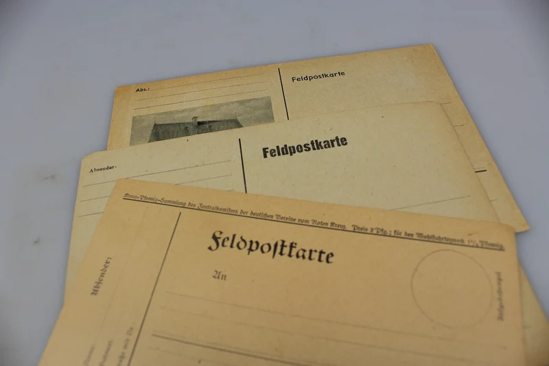 Nr. 3 "Feldpost"-Postkarten