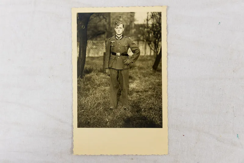 Foto "im Feld" Wehrmacht