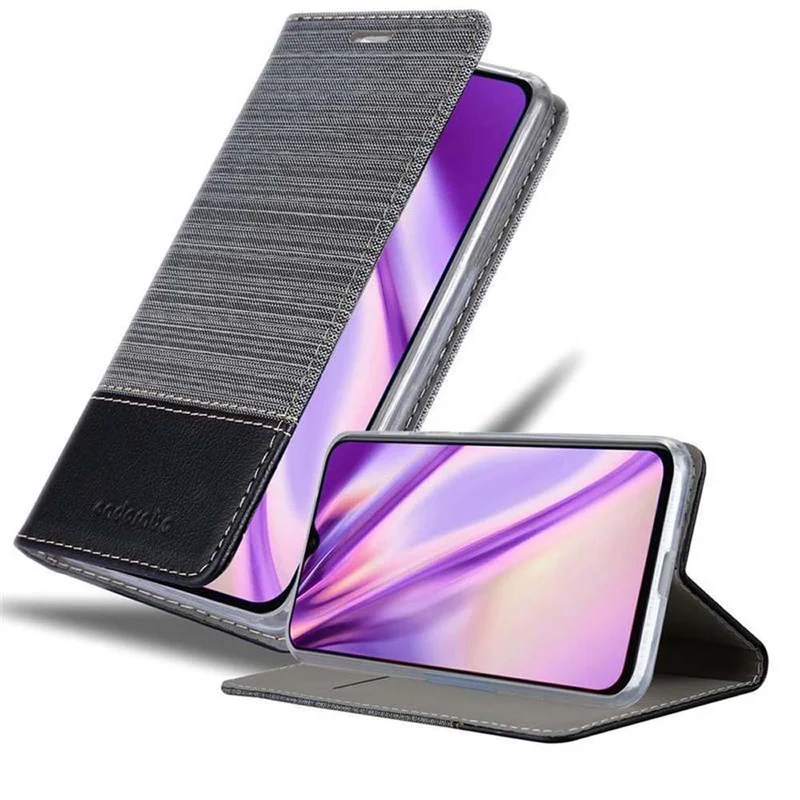 Cadorabo Hülle kompatibel mit Xiaomi Mi 9 SE Schutzhülle mit Magnetverschluss, Standfunktion und Kartenfach