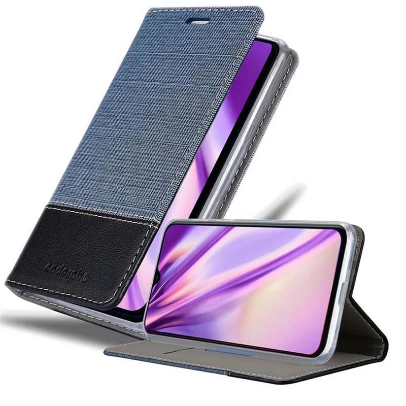 Cadorabo Hülle kompatibel mit Xiaomi Mi 9 SE Schutzhülle mit Magnetverschluss, Standfunktion und Kartenfach