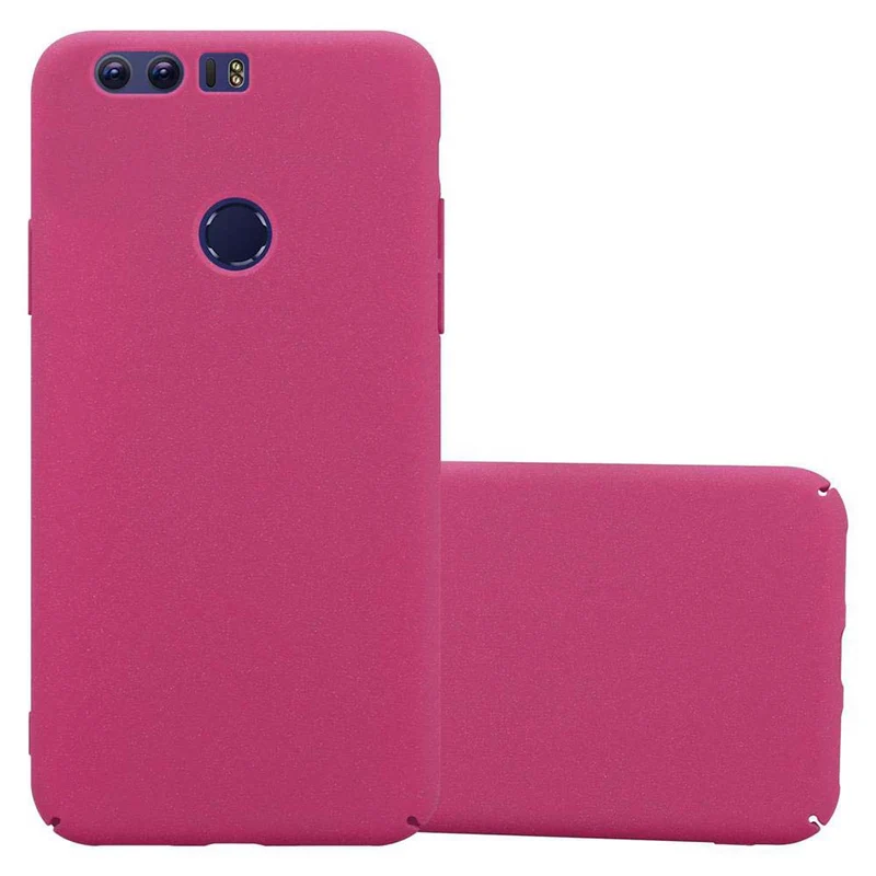 Cadorabo Hülle kompatibel mit Honor 8 / 8 PREMIUM Hard Case Schutzhülle in Frosted Optik gegen Kratzer und Stöße