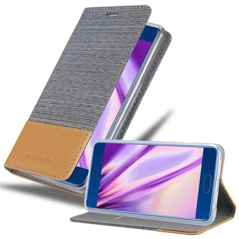 Cadorabo Hülle kompatibel mit Honor 9 Schutzhülle mit Magnetverschluss, Standfunktion und Kartenfach