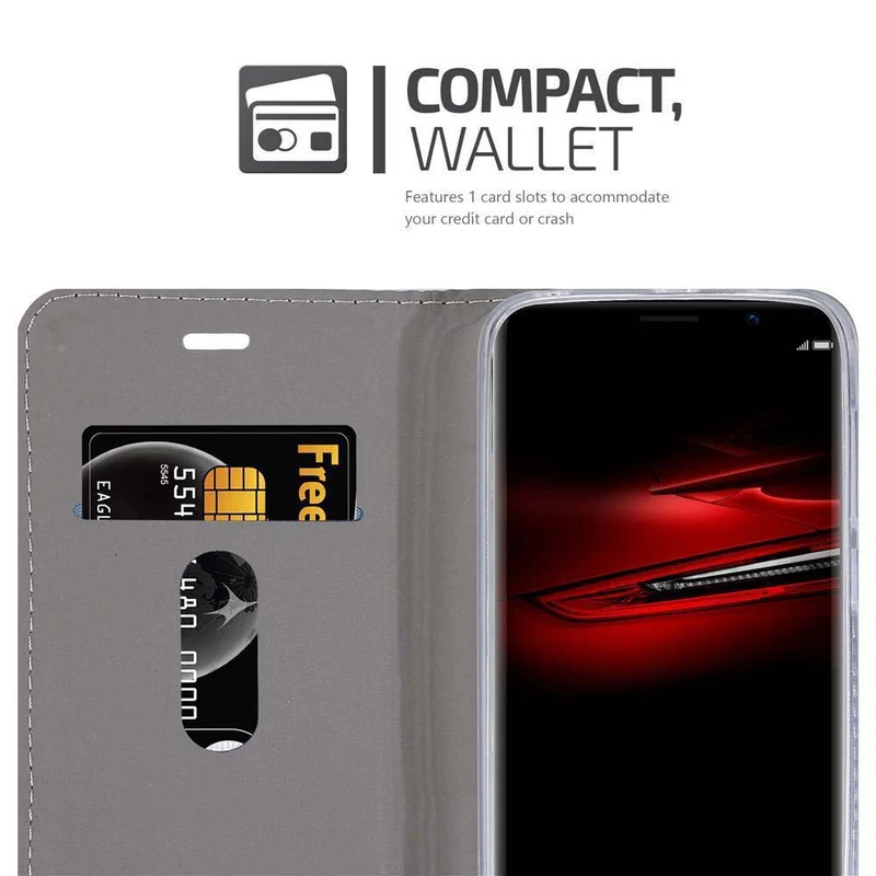 Cadorabo Hülle kompatibel mit Huawei MATE RS Schutzhülle mit Magnetverschluss, Standfunktion und Kartenfach