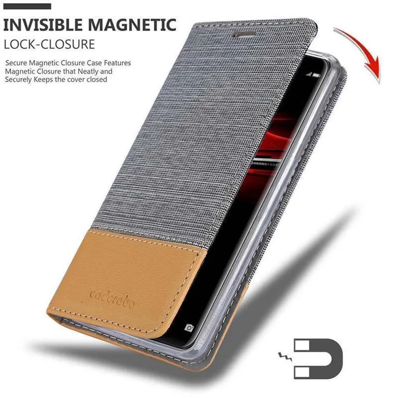 Cadorabo Hülle kompatibel mit Huawei MATE RS Schutzhülle mit Magnetverschluss, Standfunktion und Kartenfach