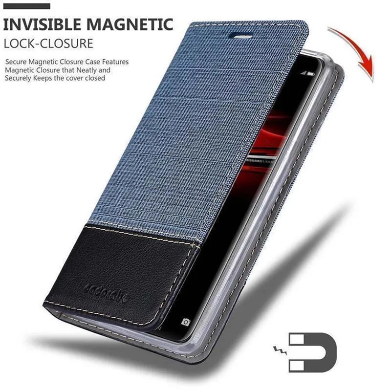 Cadorabo Hülle kompatibel mit Huawei MATE RS Schutzhülle mit Magnetverschluss, Standfunktion und Kartenfach