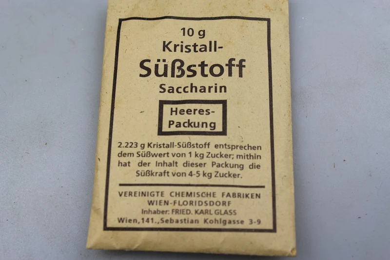 Saccharin Heeres Packung
