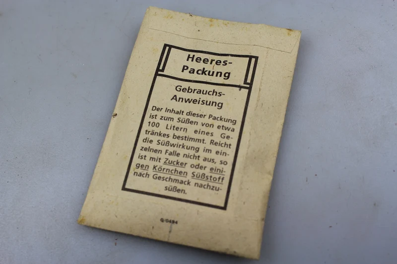 Saccharin Heeres Packung