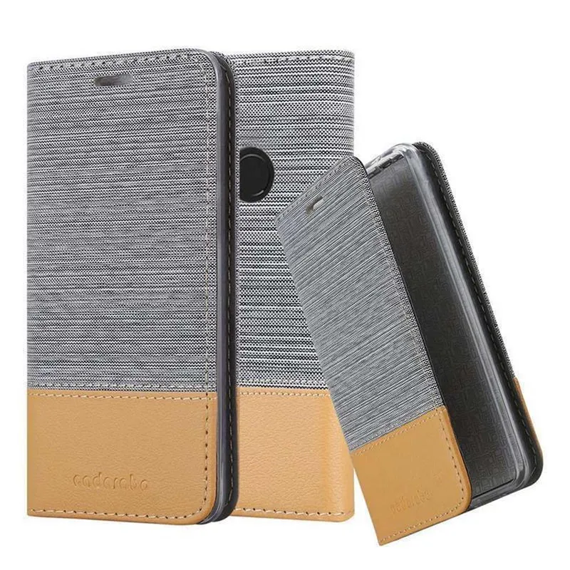 Cadorabo Hülle kompatibel mit Xiaomi Mi A2 LITE / RedMi 6 PRO Schutzhülle mit Magnetverschluss, Standfunktion und Kartenfach