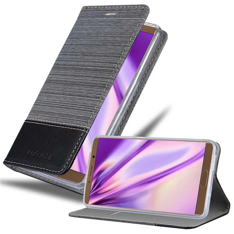 Cadorabo Hülle kompatibel mit Huawei MATE 10 / NOVA 2i Schutzhülle mit Magnetverschluss, Standfunktion und Kartenfach