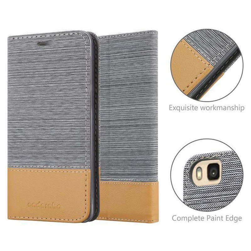 Cadorabo Hülle kompatibel mit Huawei P8 MAX Schutzhülle mit Magnetverschluss, Standfunktion und Kartenfach