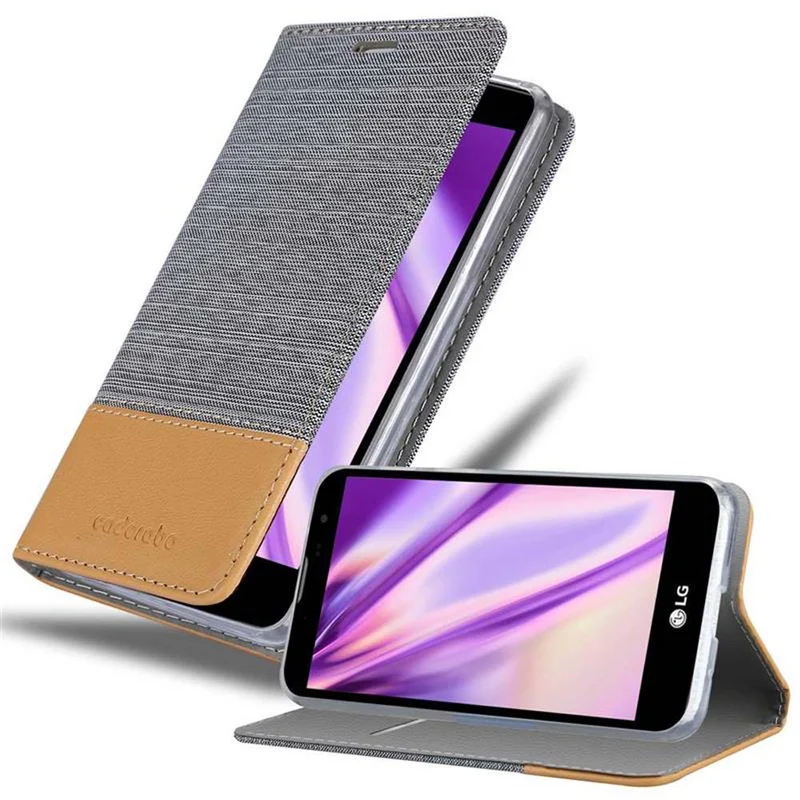 Cadorabo Hülle kompatibel mit LG G4C / G4 MINI / MAGNA Schutzhülle mit Magnetverschluss, Standfunktion und Kartenfach