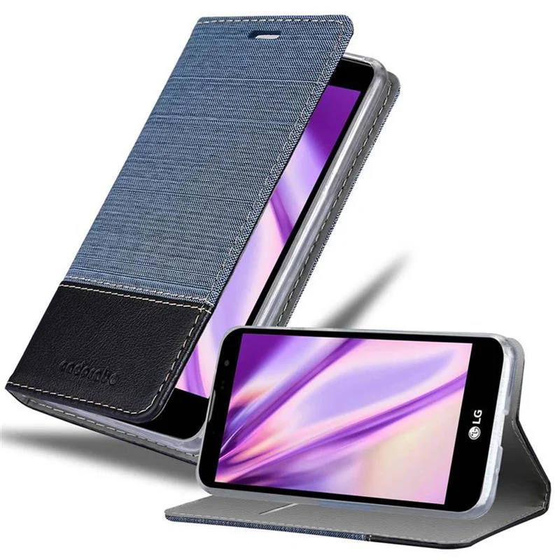 Cadorabo Hülle kompatibel mit LG G4C / G4 MINI / MAGNA Schutzhülle mit Magnetverschluss, Standfunktion und Kartenfach
