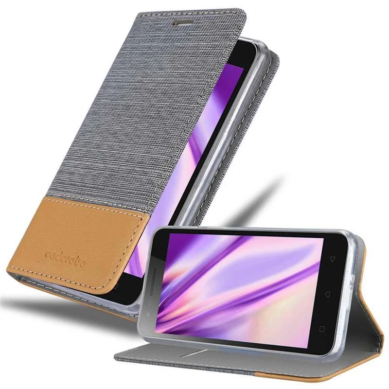 Cadorabo Hülle kompatibel mit Lenovo C2 Schutzhülle mit Magnetverschluss, Standfunktion und Kartenfach