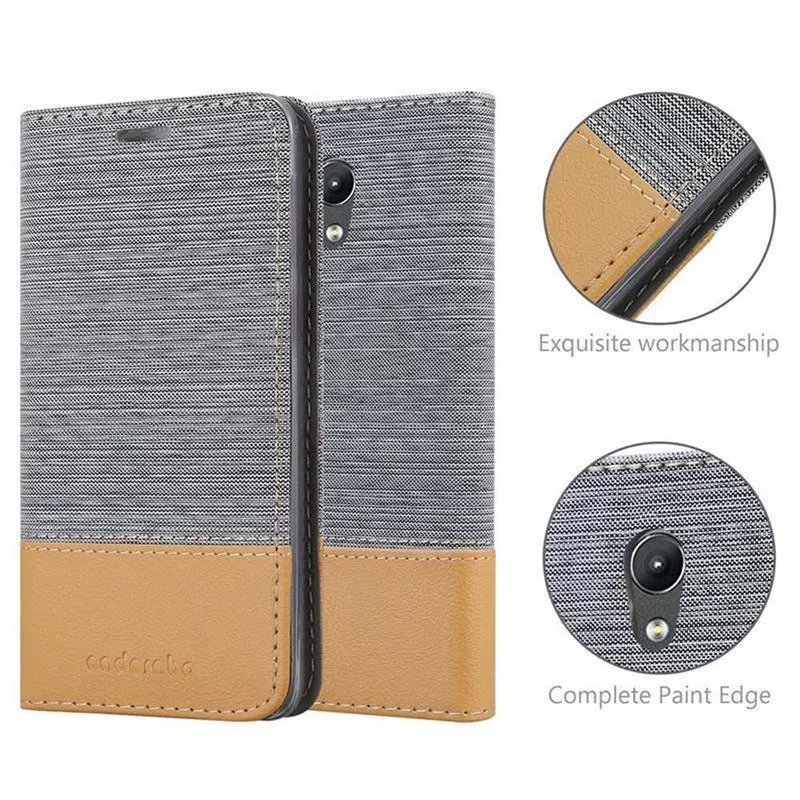Cadorabo Hülle kompatibel mit Lenovo P2 Schutzhülle mit Magnetverschluss, Standfunktion und Kartenfach