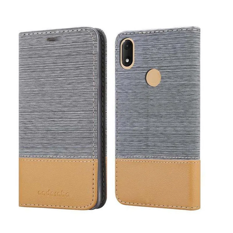 Cadorabo Hülle kompatibel mit WIKO VIEW MAX Schutzhülle mit Magnetverschluss, Standfunktion und Kartenfach