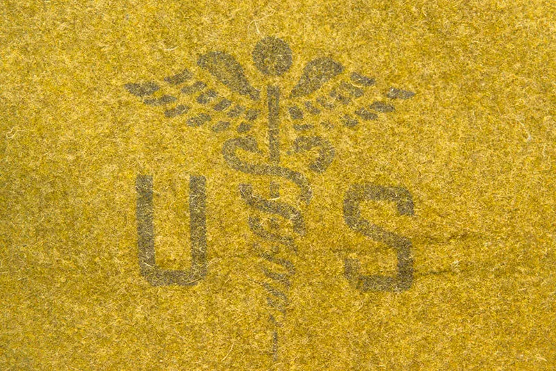 US WW2 "Mutard" Felddecke