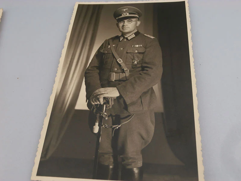 Studiofotopaar der Wehrmacht