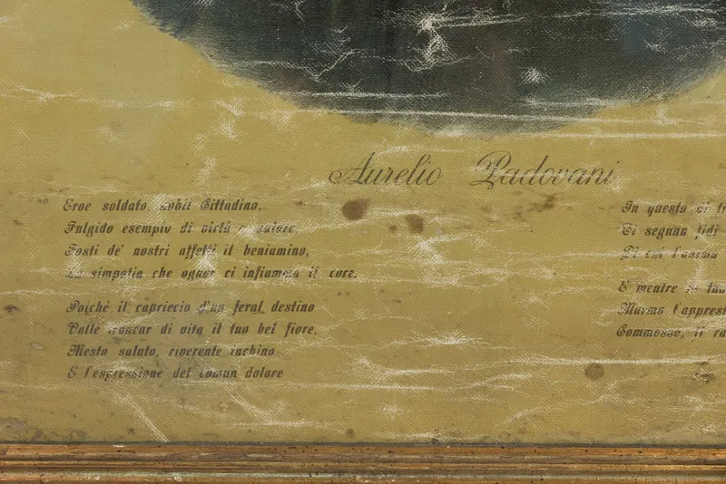 Vintage-Porträt Aurelio Padovani