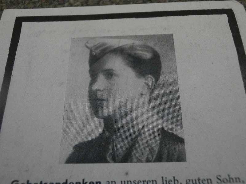 Sterbebilder Luftwaffe - Italien 6